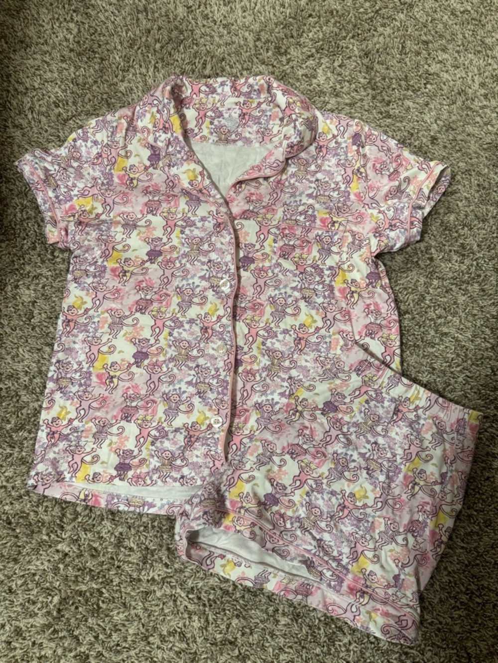 Love Shack Fancy X Roller Rabbit Pajama set